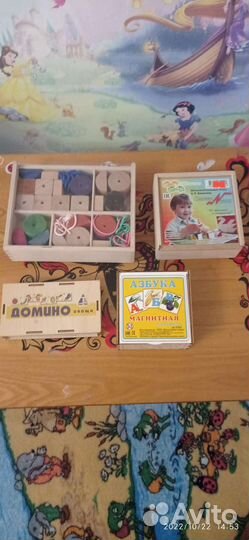 Деревянный магнитный конструктор