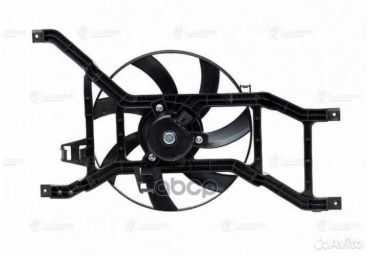 Э/вентилятор охл. с кожухом для а/м LADA Largus