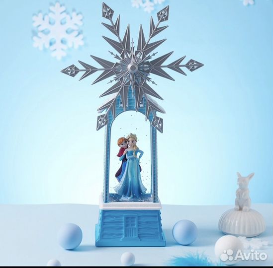 Новогодный фонарь холодное сердце