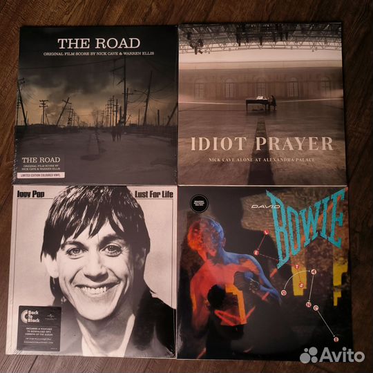 Винил David Bowie,Doors, Iggy Pop, Nick Cave