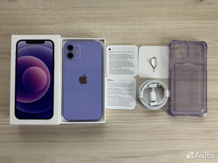 iPhone 12 128 gb (акб 90 sim)