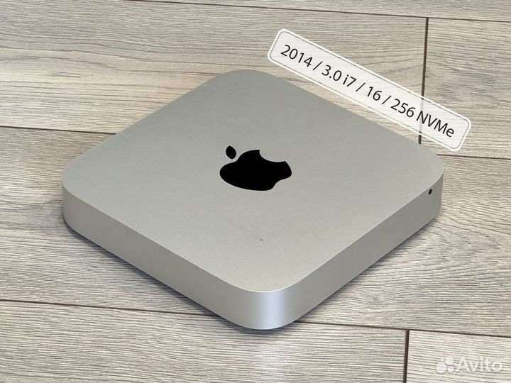 Apple Mac mini (2014) 3.0 GHz i7, 16 / 256 NVMe