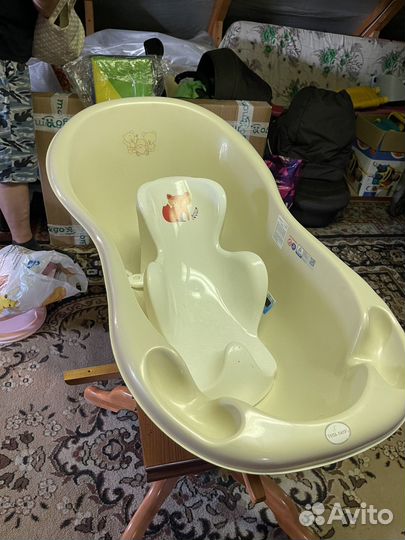 Ванночка для купания с горкой