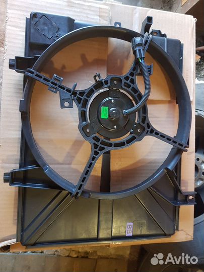 Кожух вентилятора hyundai getz 2002-2010