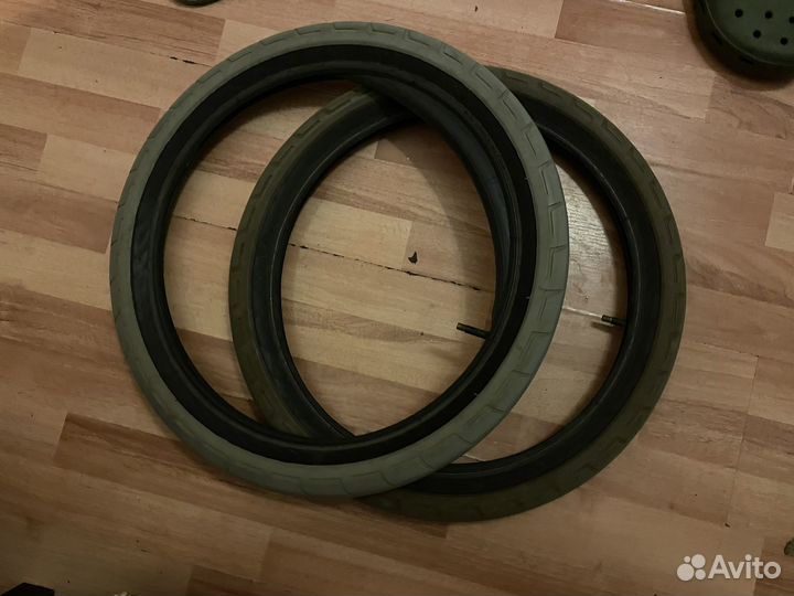 Покрышки и обод для bmx