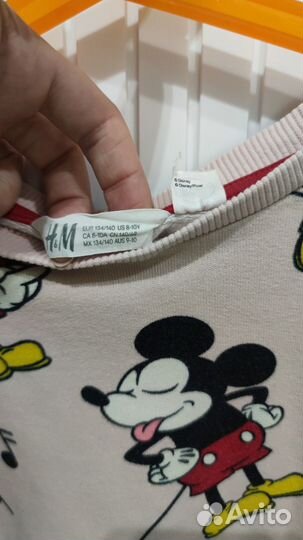 Свитшот hm для девочки 134