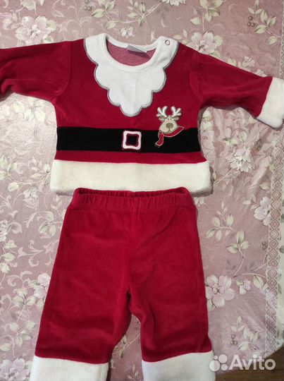 Новогодний костюм санты