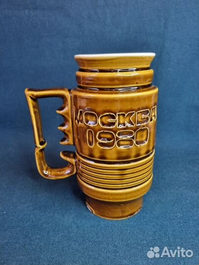 Кружка Олимпиада Москва 1980 керамика