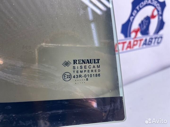 Форточка двери задняя правая Renault Logan 2