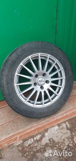 Шины на новых литых дисках 6.5xR16 5x114.3 ET45