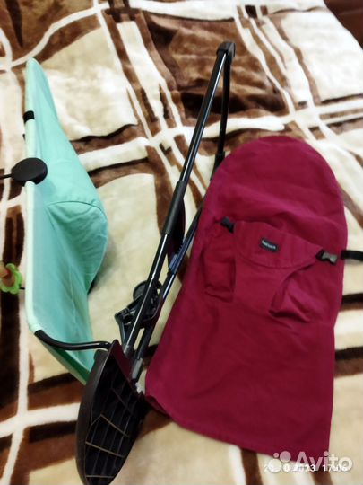 Шезлонг детский типа бебибьерн