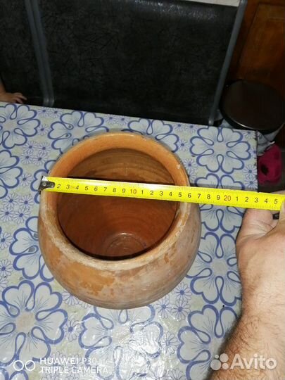 Старинный горшок крынка