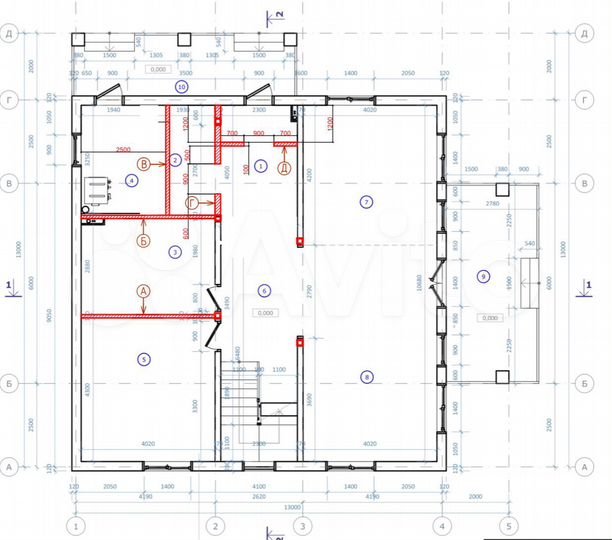 Коттедж 220 м² на участке 16 сот.