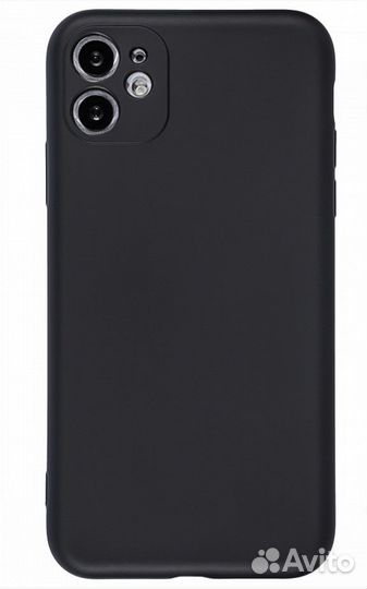 Силиконовый чехол Soft Plus для iPhone 11 черный
