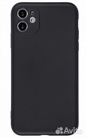 Силиконовый чехол Soft Plus для iPhone 11 черный