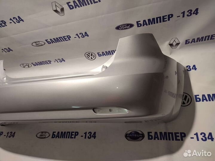Бампер chevrolet lacetti хэтчбек Серебристый