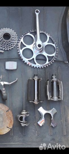 Велозапчасти от советских и современных