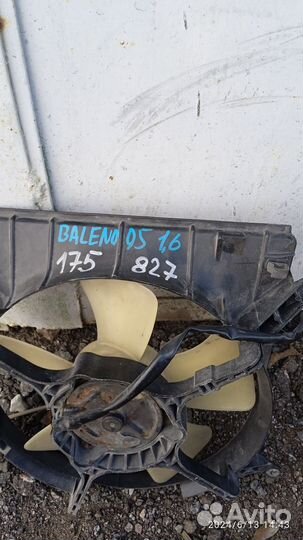 Вентилятор охлаждения на Suzuki Baleno