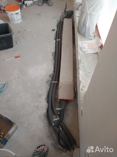 Демонтаж монтаж радиаторов-ковекторов