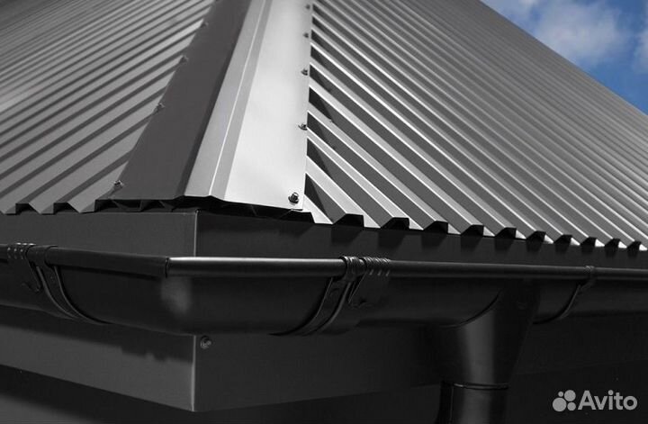 Оцинкованный профнастил С21 6х1,05м