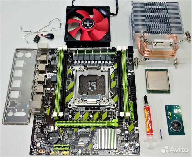 Intel E5-2650v2 X79 16Gb RX570 SSD240Gb HDD500Gb