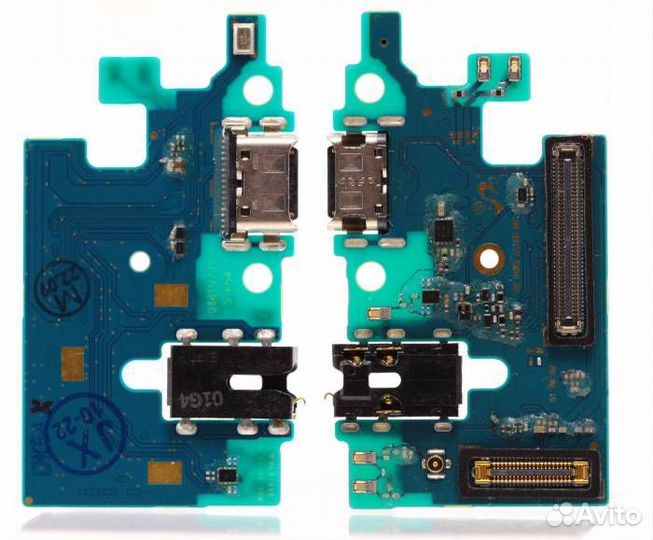 Шлейф для Samsung M317F M31S (плата) + разъем заря