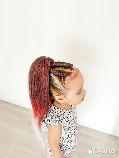 Косы брейды афрохвост