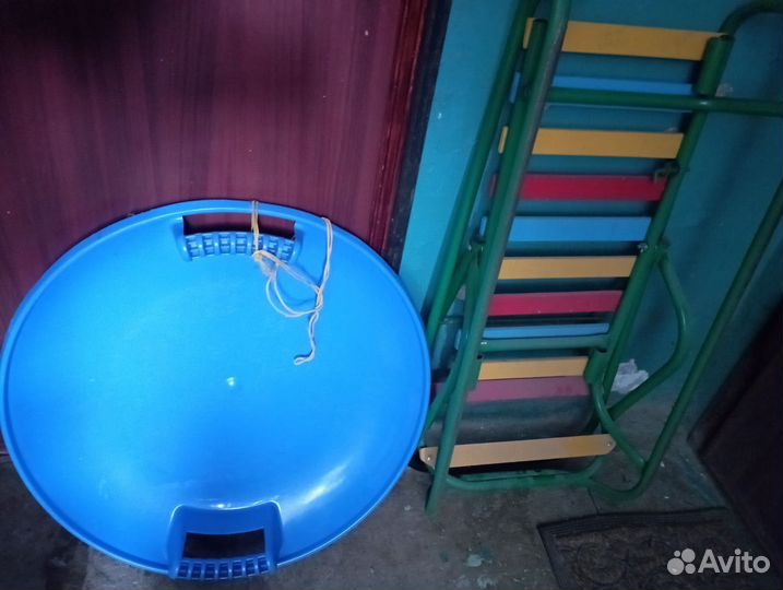 Санки, ледянка