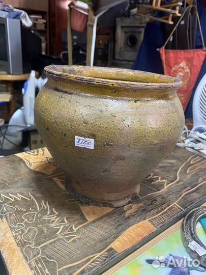 Горшок керамический / Антикварная лавка