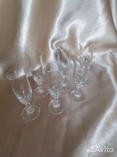 Хрустальные фужеры