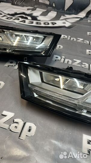 Фары Audi Q7 4M S-line