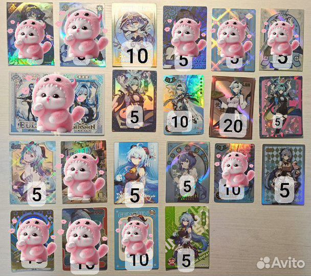 Карточка геншин импакт