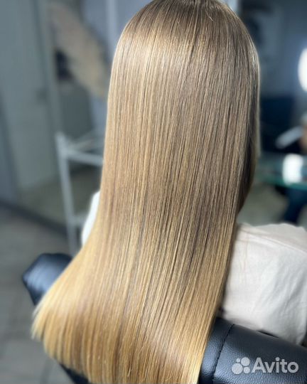 Кератин ботокс волос