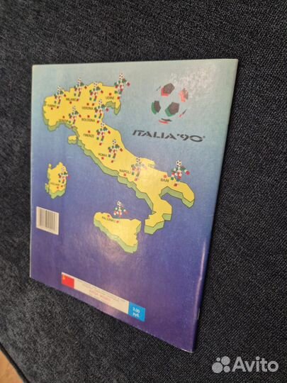 Пустой альбом Panini Italia 90