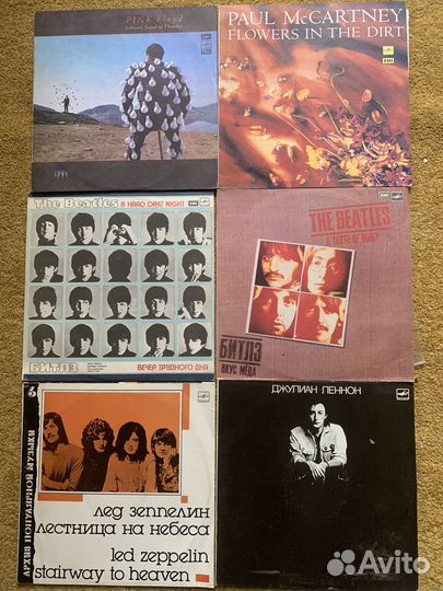 Виниловые пластинки Мелодия