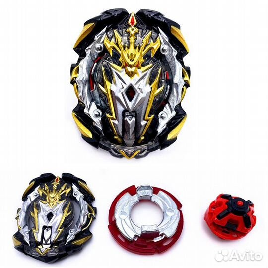 Волчок BeyBlade Бейблэйд B153 черный Flame