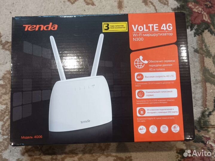 Роутер Tenda 4g06