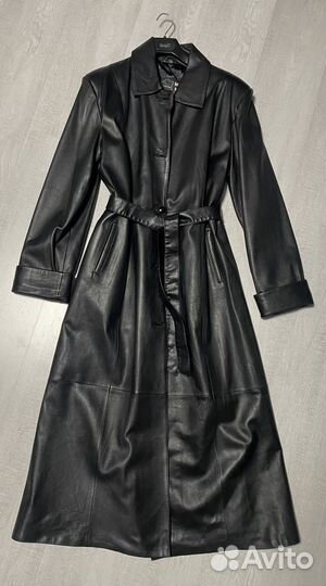 Кожаный плащ ozdemir deri