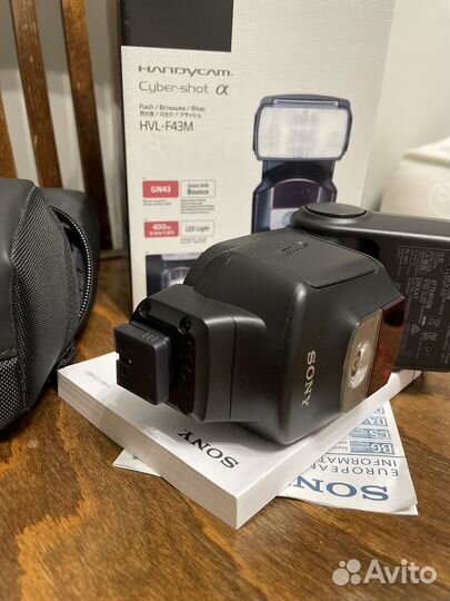Вспышка sony HVL-F43M