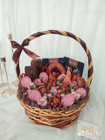 Мясной/мужской/колбасный букет, букет мужу