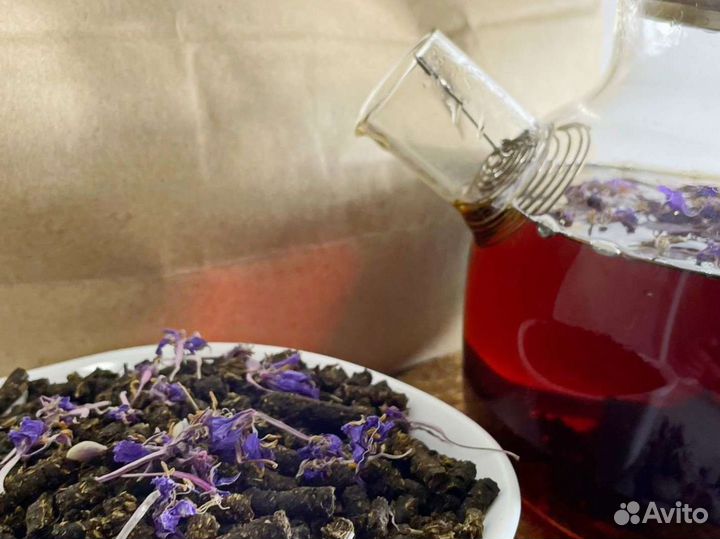 Иван-чай с цветами сделан летом 2O23, свой