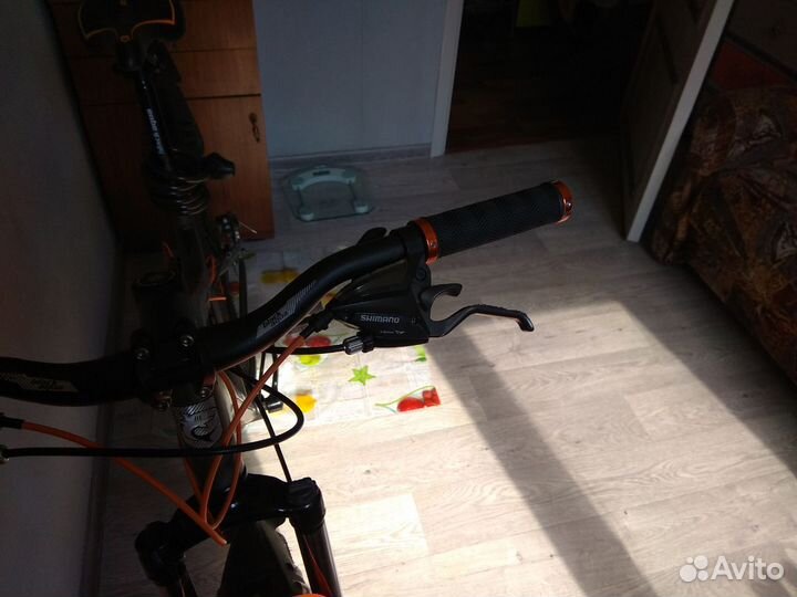 Горный велосипед 26 бу black aqua Cross