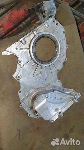 Задняя крышка мотора ауди Q7 BHK таурег 3.2-3.6 л