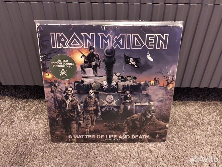 Iron maiden the matter of life and death lp