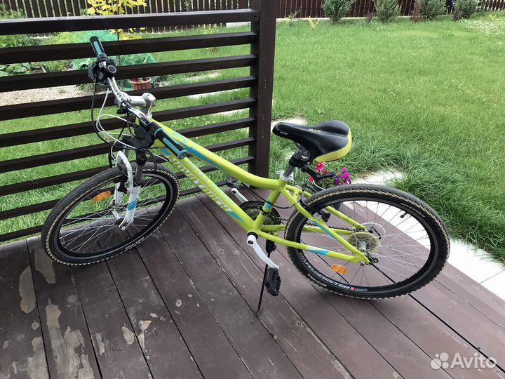 Велосипед подростковый 24 дюйма бу