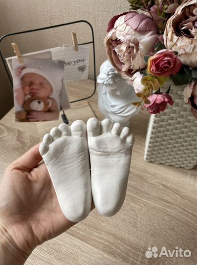 Слепки ручек и ножек