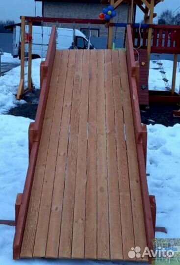 Комплекс с бельгийской горкой