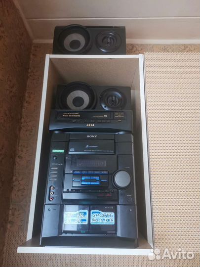 Музыкальный центр sony бу