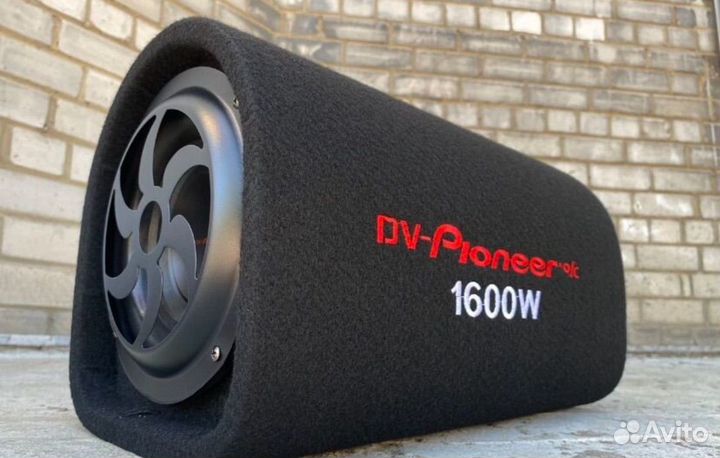Активный сабвуфер pioner 8дюймов