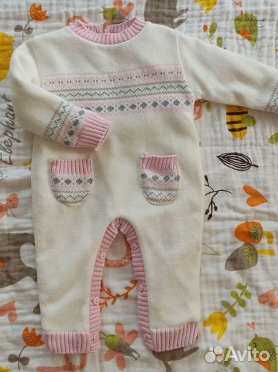 Комбинезон вязаный новый